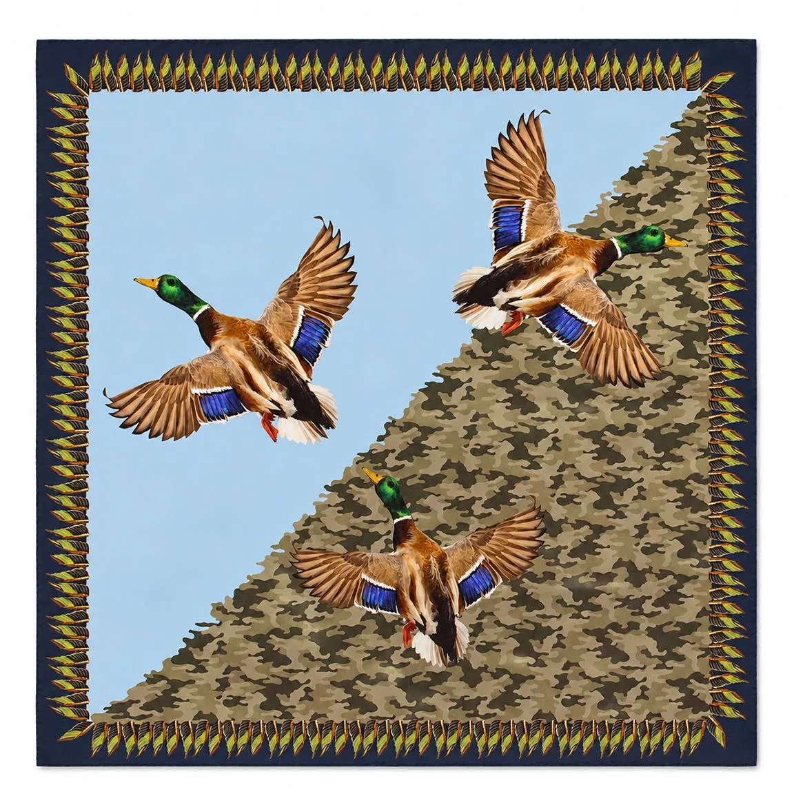 Kevin's Finest Duck Silk Scarf