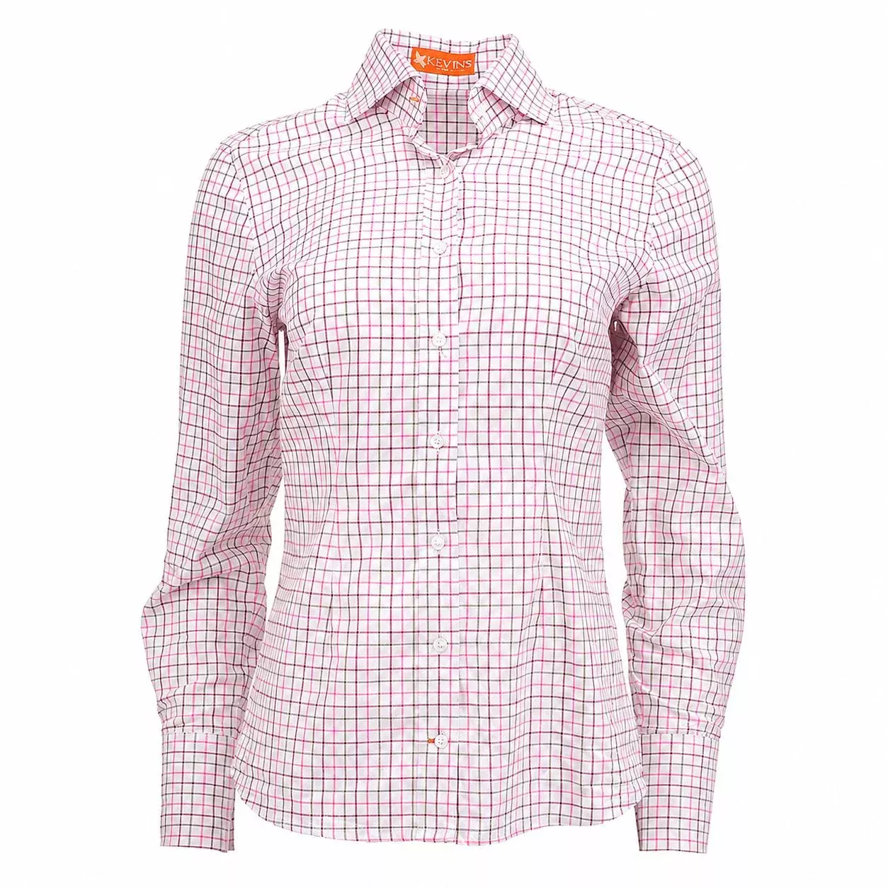 Kevin's Finest Women's Pink Tattersall