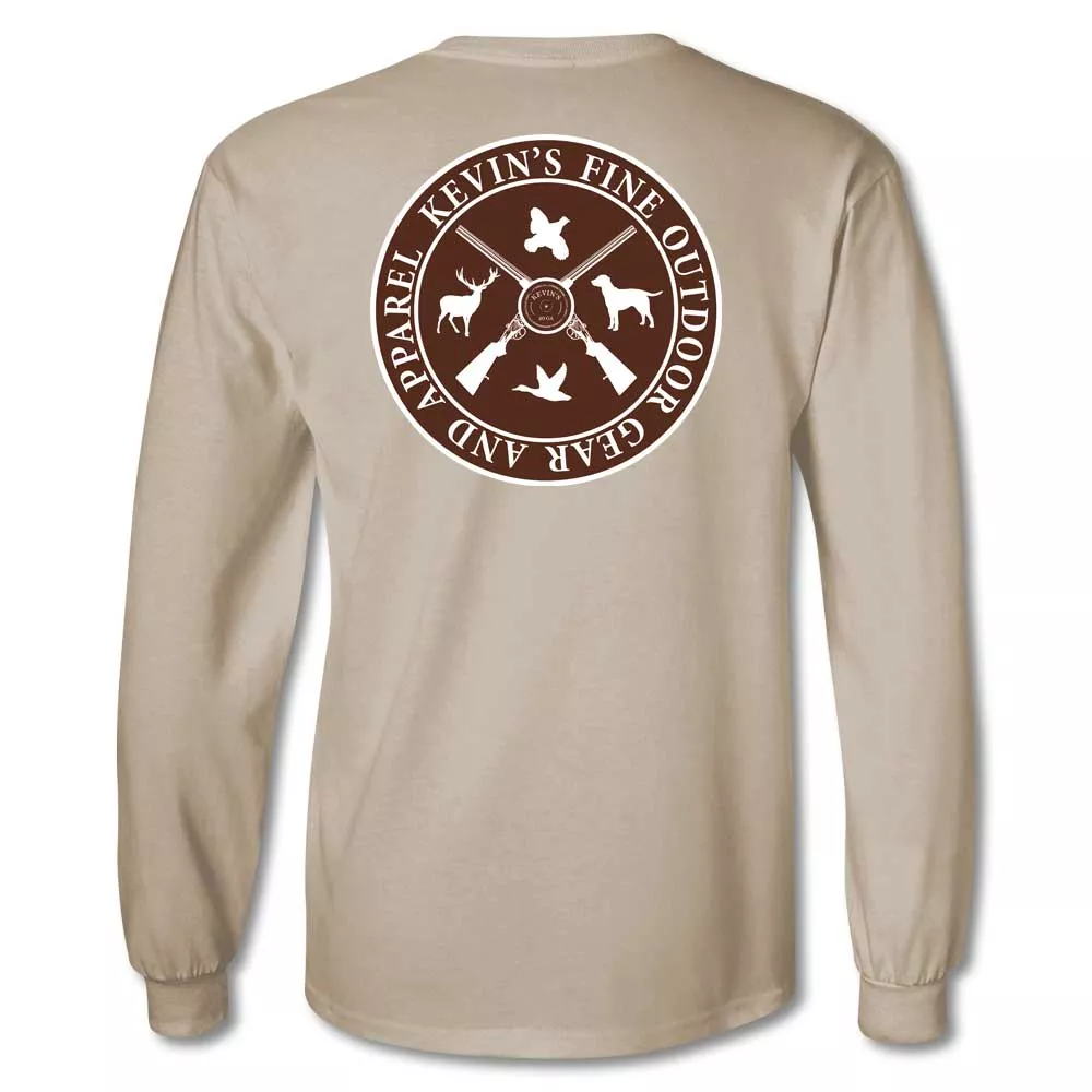 Kevin's Gun Logo Long Sleeve T-Shirt