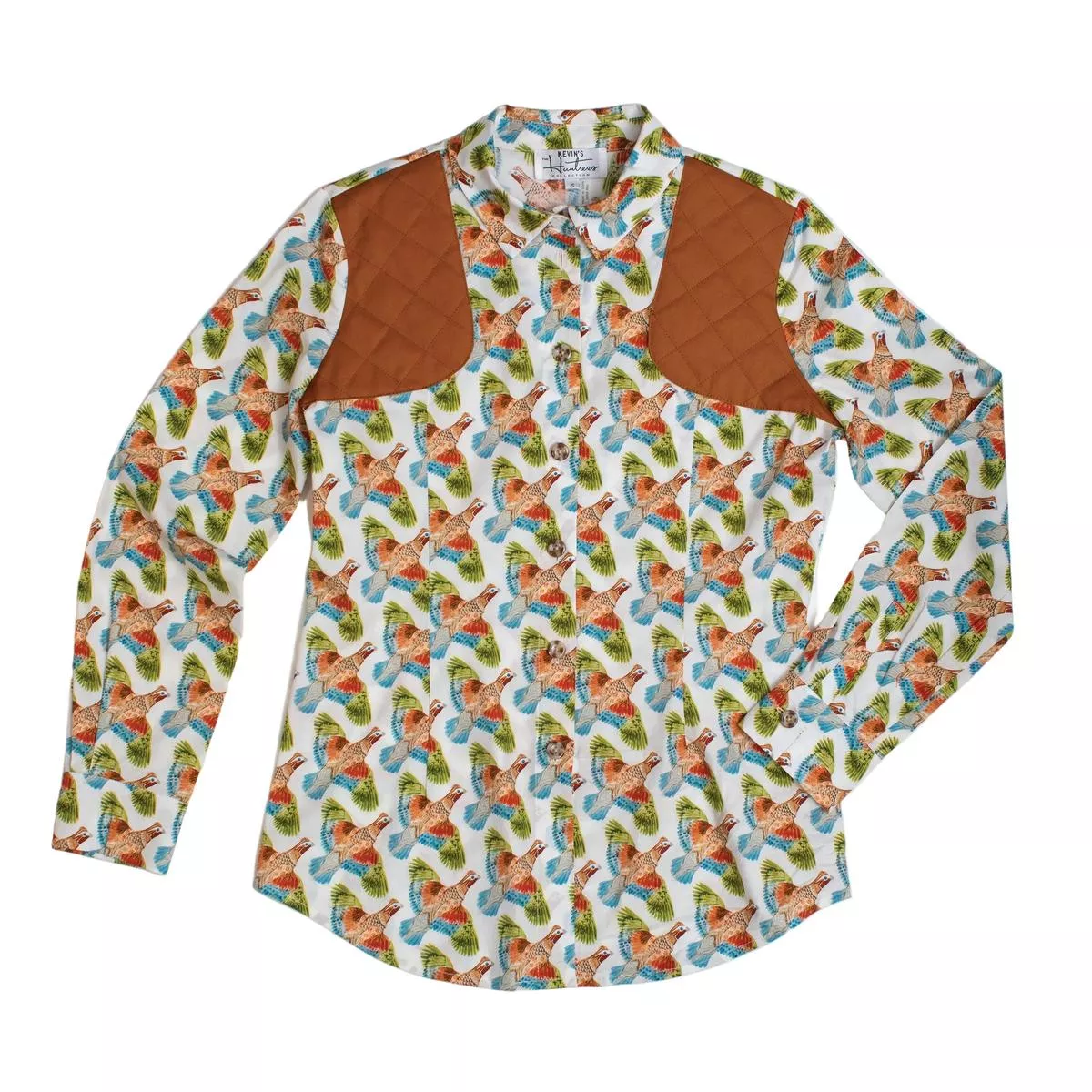 Kevin's Huntress Quail Print Shooting Shirt