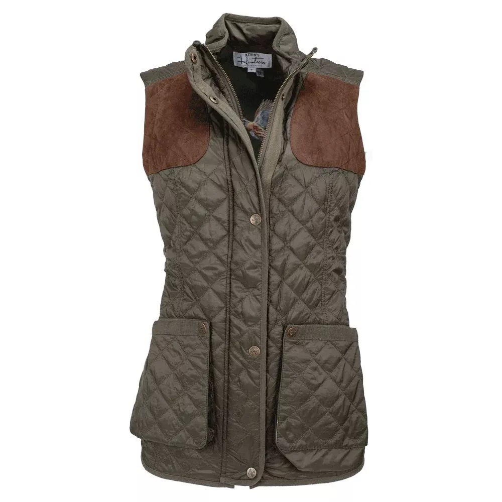 Kevin's Huntress Quilted Red Hills Vest