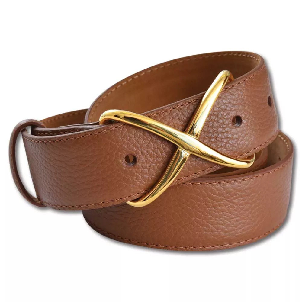 Kevin's Ladies X Leather Belt