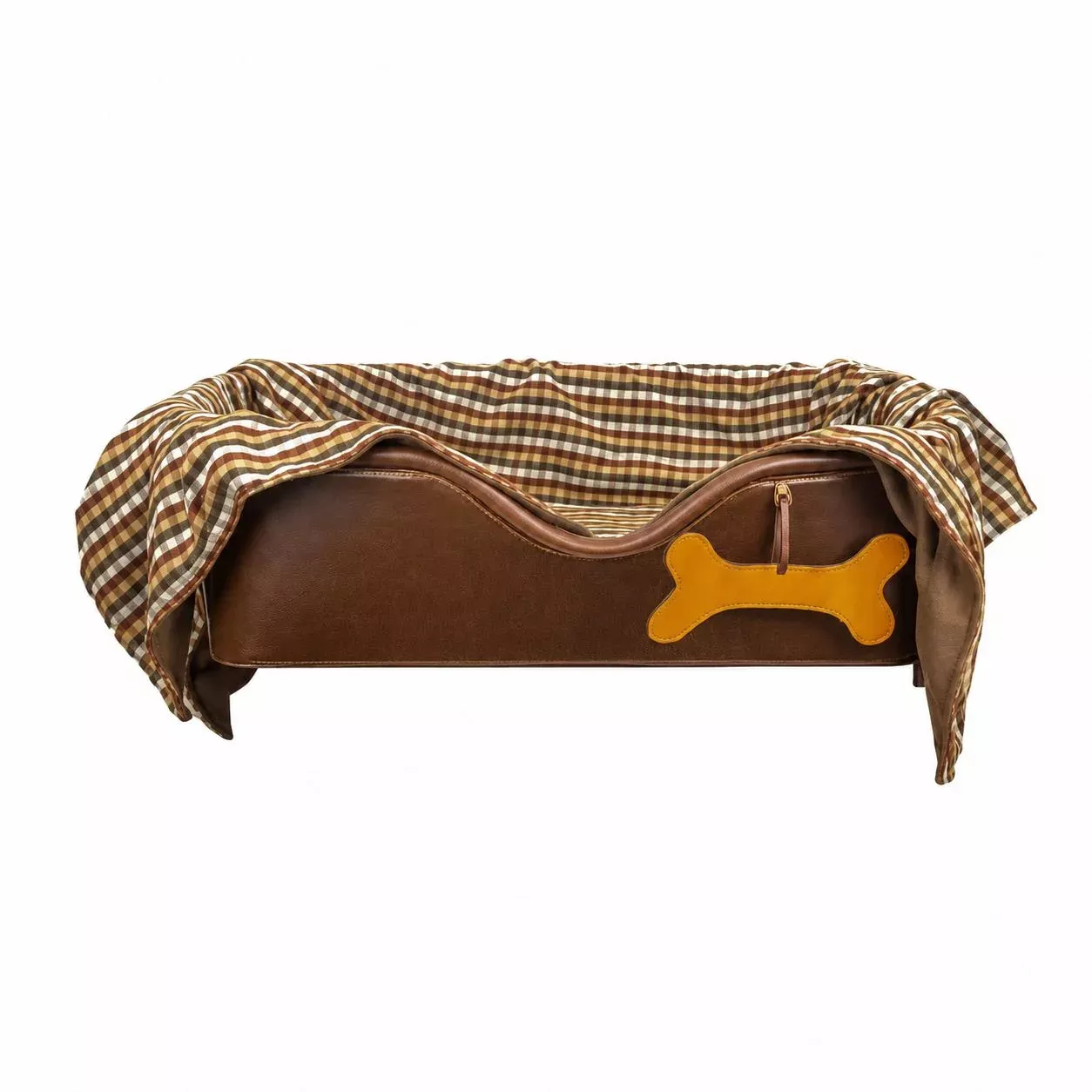 Kevin's Leather Dog Bed