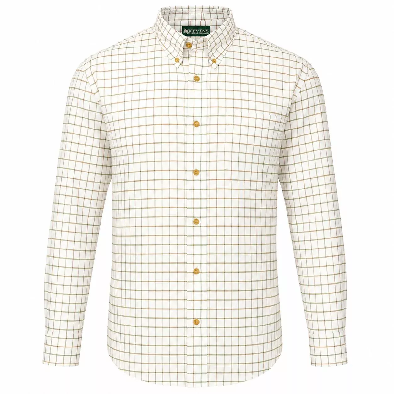 Kevin's Performance Classic Plaid Dress Shirt