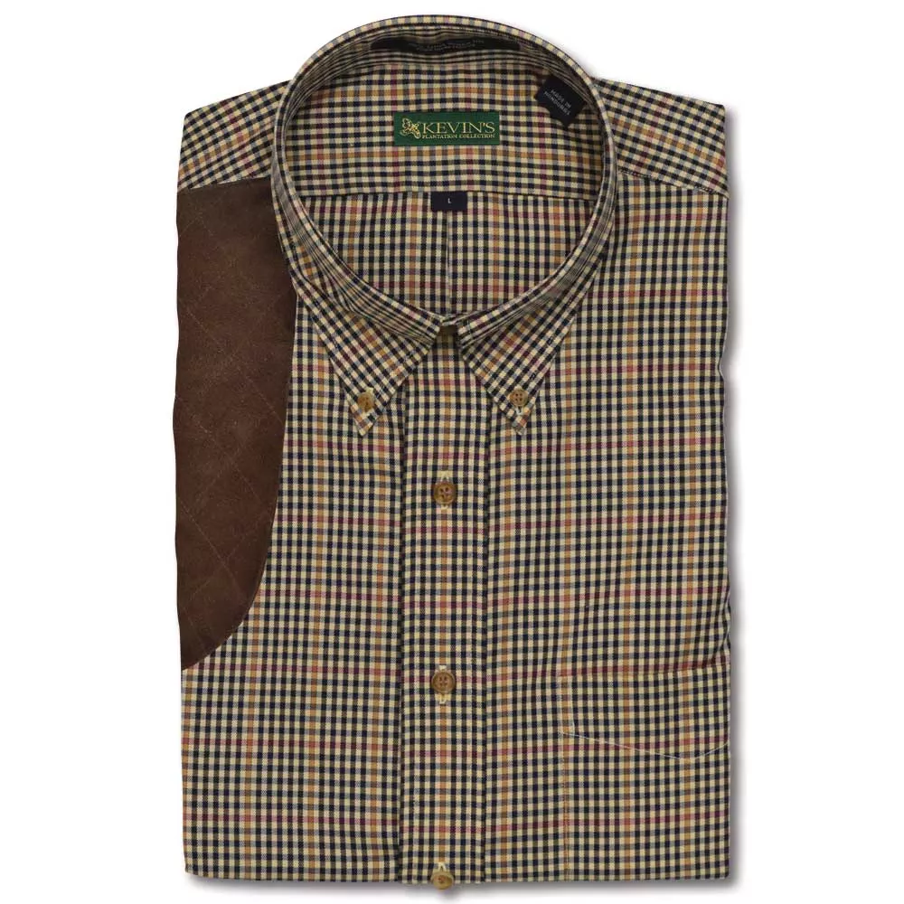 Kevin's Performance Long Sleeve Classic Plaid Right Hand Shooting Shirt