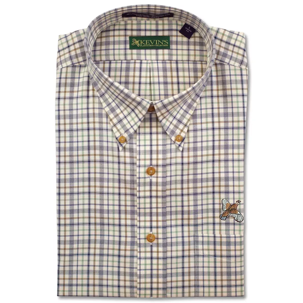 Kevin's Potter Quail Embroidered Long Sleeve Shirt
