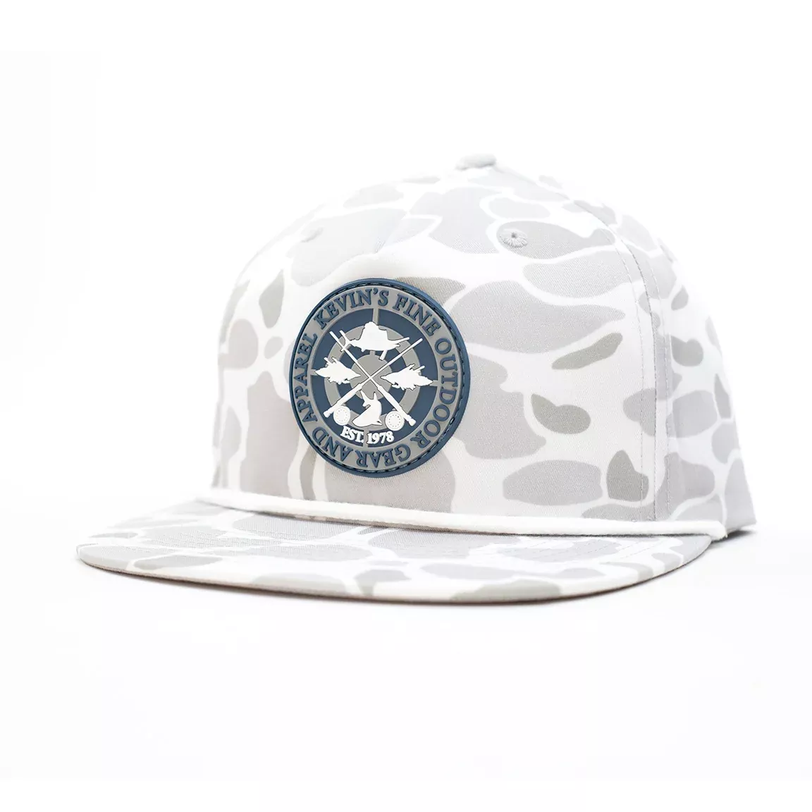Kevin's Richardson Quad-Crossed Rods Camo Rope Cap