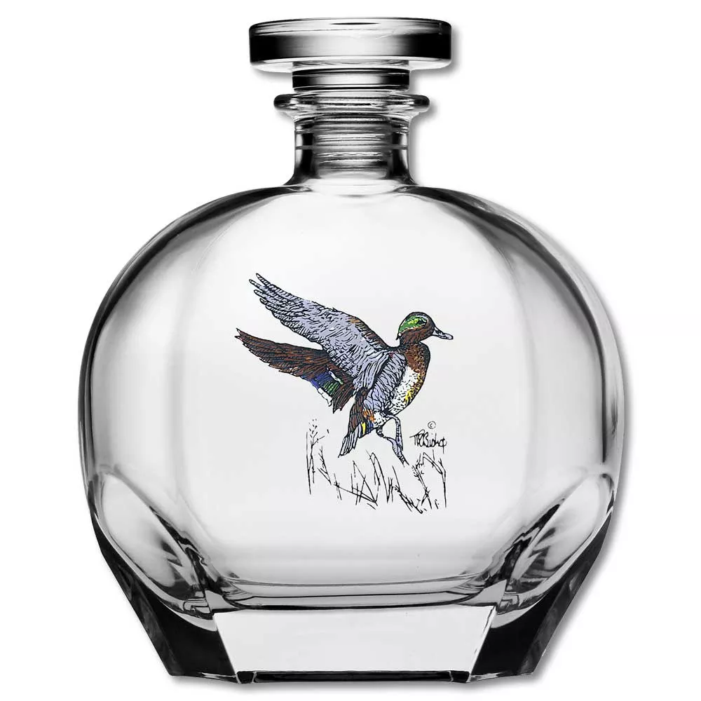 Kevin's Round Glass Decanter