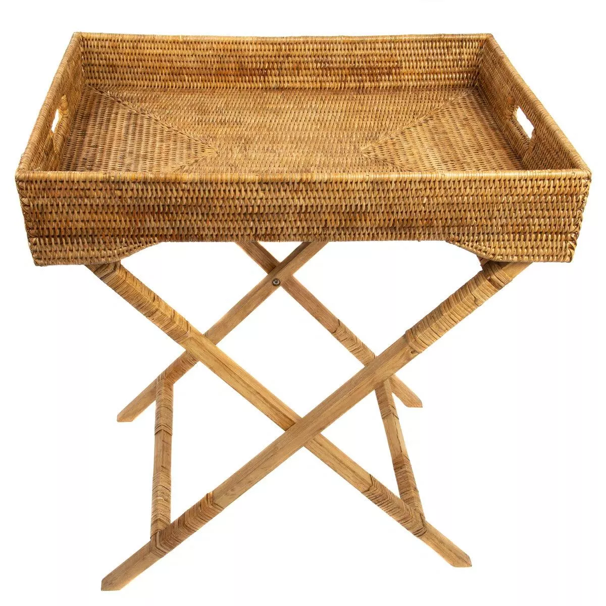 Kevin's Wicker Butler Tray/Table
