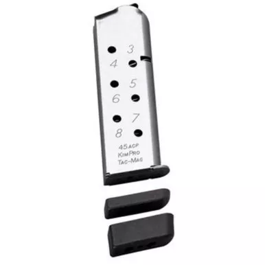 Kimber 1911 Magazine KimPro Tac-Mag 8Rd Full-length 45 ACP