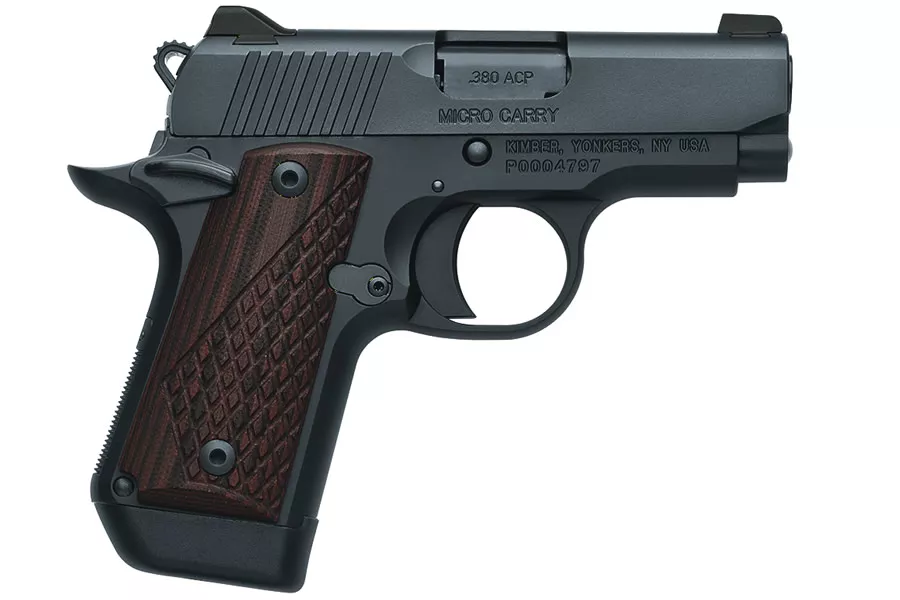 Kimber Micro DC .380 ACP with Night Sights and G-10 Grips