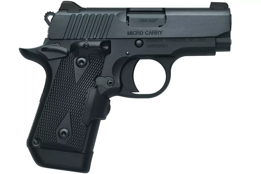 Kimber Micro DC (LG) .380 ACP with Crimson Trace Lasergrips