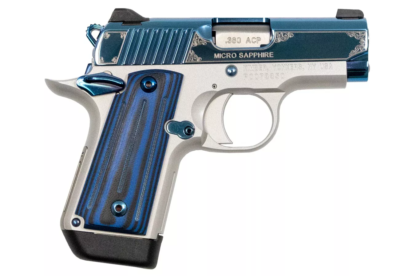 Kimber Micro Sapphire Special Edition 380 Auto with Blue PVD Finish