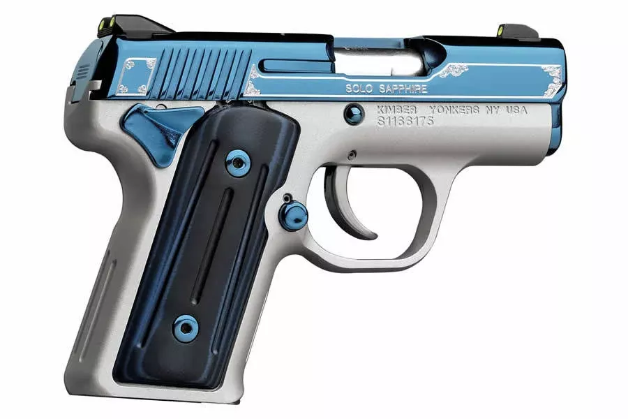 Kimber Solo Carry Sapphire 9mm With Night Sights