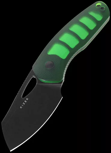 Kizer Hornet Green Fixed Blade