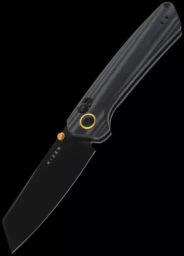 Kizer Madrac Black Micarta Folding Knife