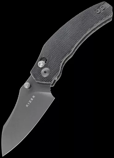 Kizer Mini Bulldog Micarta Folding Knife