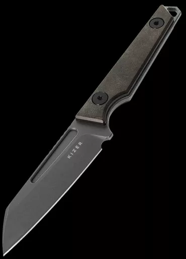 Kizer Phasmids Chocolate Glacier Fixed Blade
