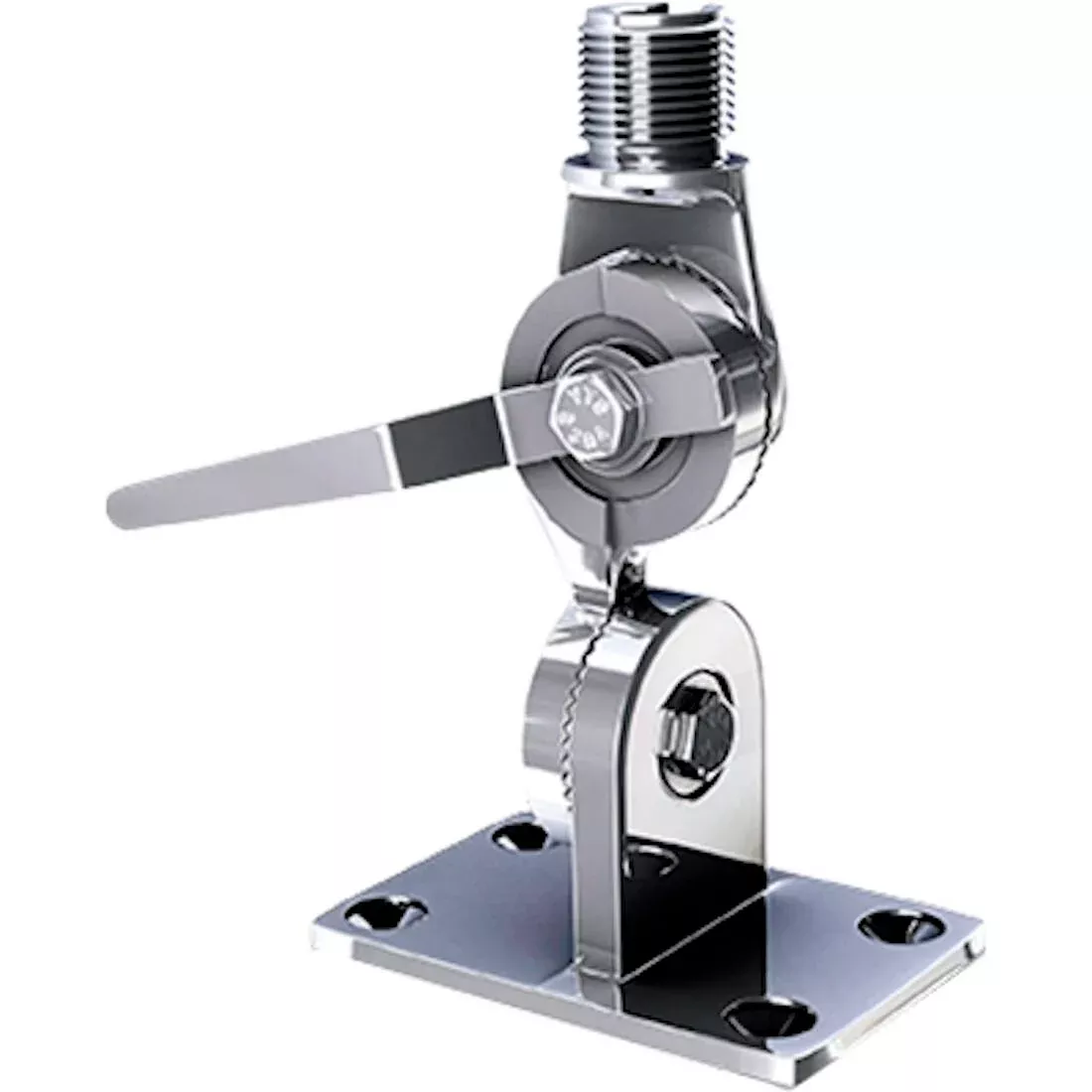 KJM Stainless Steel Ratchet Antenna Mount• M101