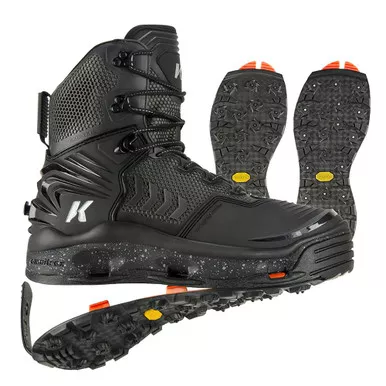 KORKERS River Ops BOA Fishing Boot With Vibram And Studded Vibram Soles