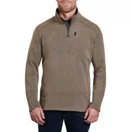 KUHL Men's Interceptr 1/4 Zip - Oatmeal - L