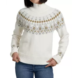 KUHL Women's Alpine Sweater - White - L