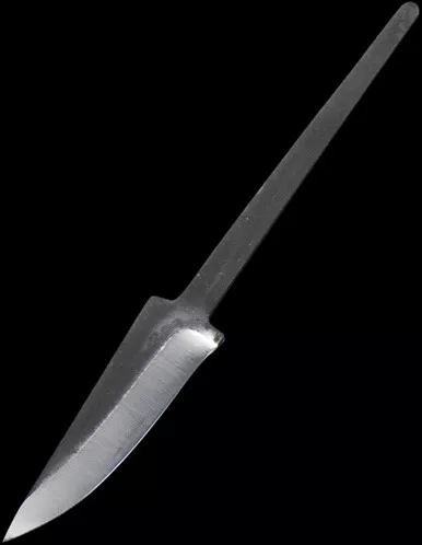 Laurin Carving Knife Blank Carbon 5.4cm with Ricasso
