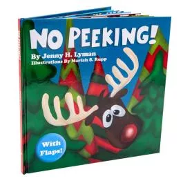 Lazy One No Peeking Kids Book