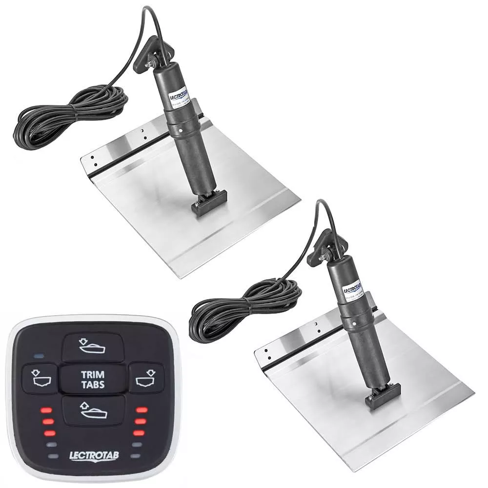 Lectrotab XKA Aluminum Alloy Trim Tab Kit w/MLC-1 Control – 12 x 24[XKASML12X24A]