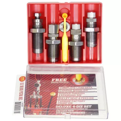 LEE 90447 DELUXE 4 DIE CARBIDE SET 380 ACP (380 AUTO)