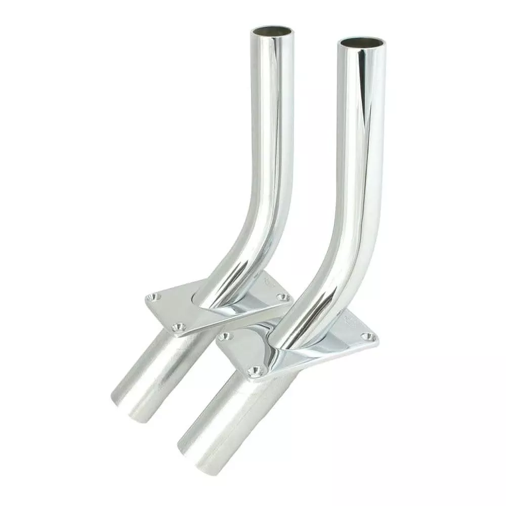 Lee's Tackle OH219F 2' Flush Mount Skiff Series Outrigger Holder