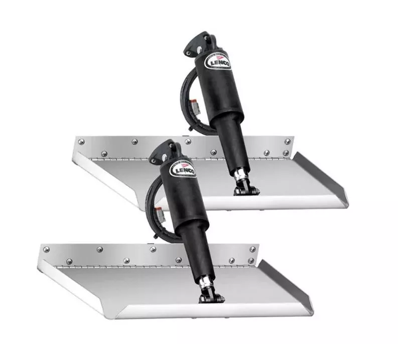 Lenco 12″ X 18″ Edge Mount 12V Electric Trim Tab Kit• 15017-101