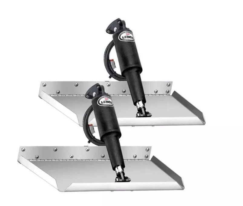 Lenco 12"x 9" Edge Mount Trim Tab Kit• 15015-101