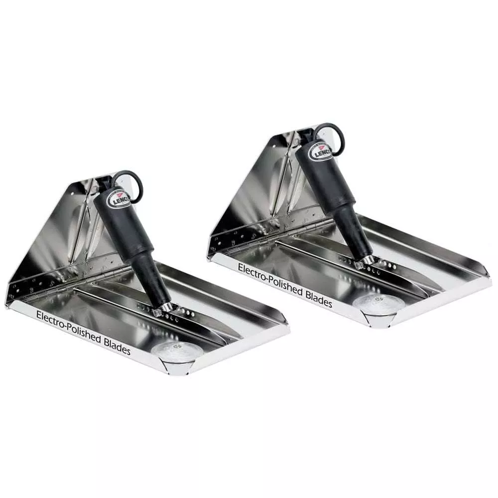 Lenco 16" x 12" Heavy Duty Performance Trim Tab Kit (Switch sold separately) - 15043-101