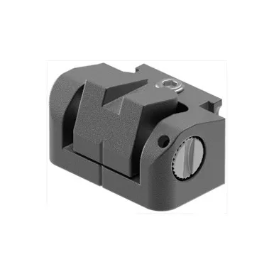 Leupold 120058 DeltaPoint Pro Rear Iron Sight, Matte Black
