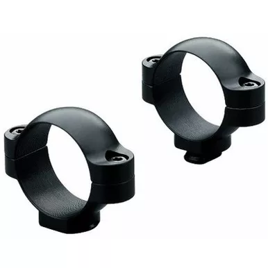 Leupold STD 1" Medium Ring Black Gloss Finish, 49900