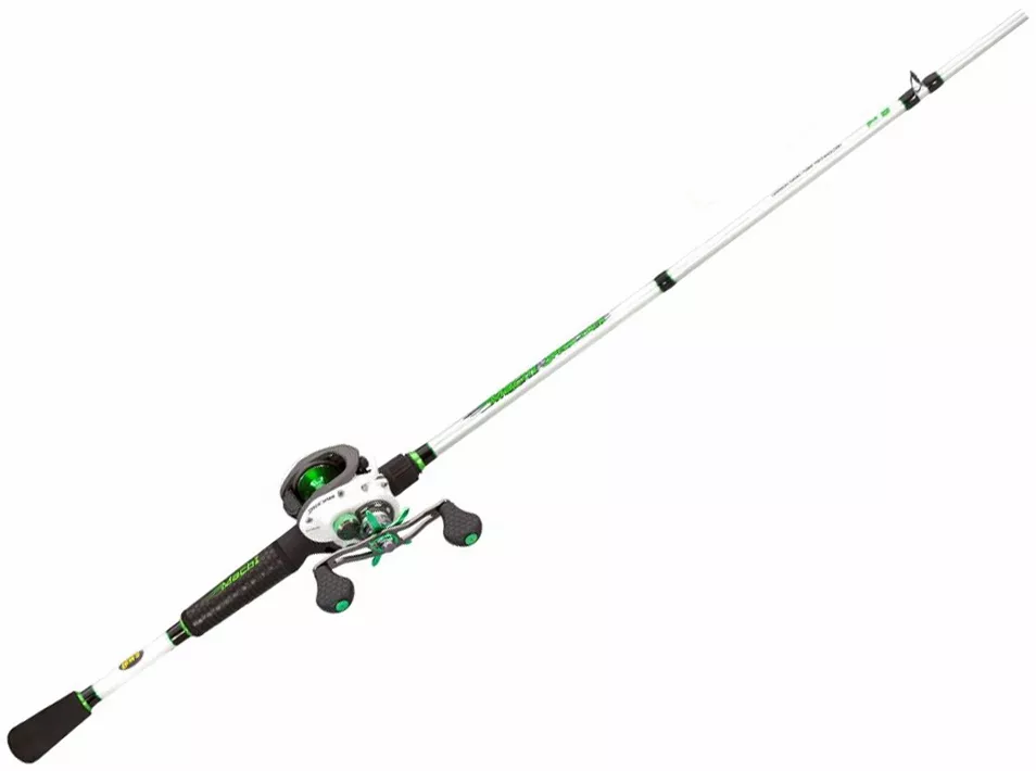 Lew’s Mach 1-Speed Spool SLP 7’2″Medium Heavy Casting Rod and Reel Combo