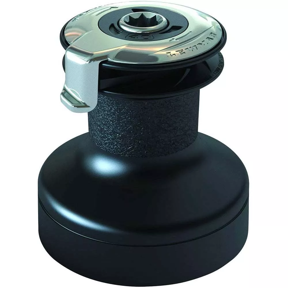 Lewmar 55ST EVOSelf Tailing Winch Alloy - Black - 49555055