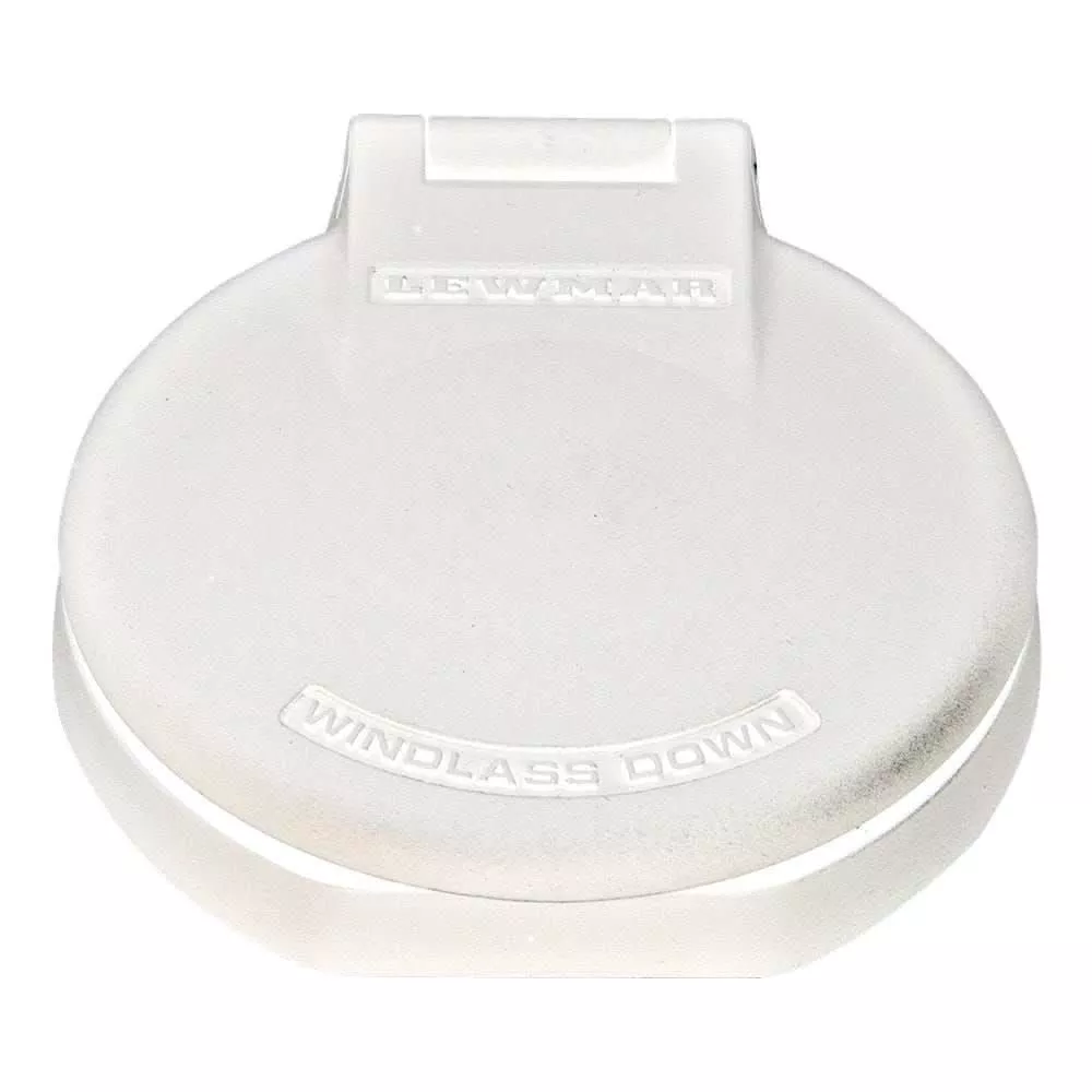 Lewmar Deck Foot Switch - Windlass Down - White Plastic - 68000918