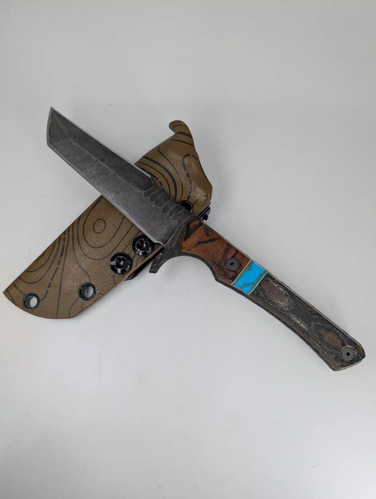 Lex Rex Custom Knives Midsize Shard Fixed Blade Knife