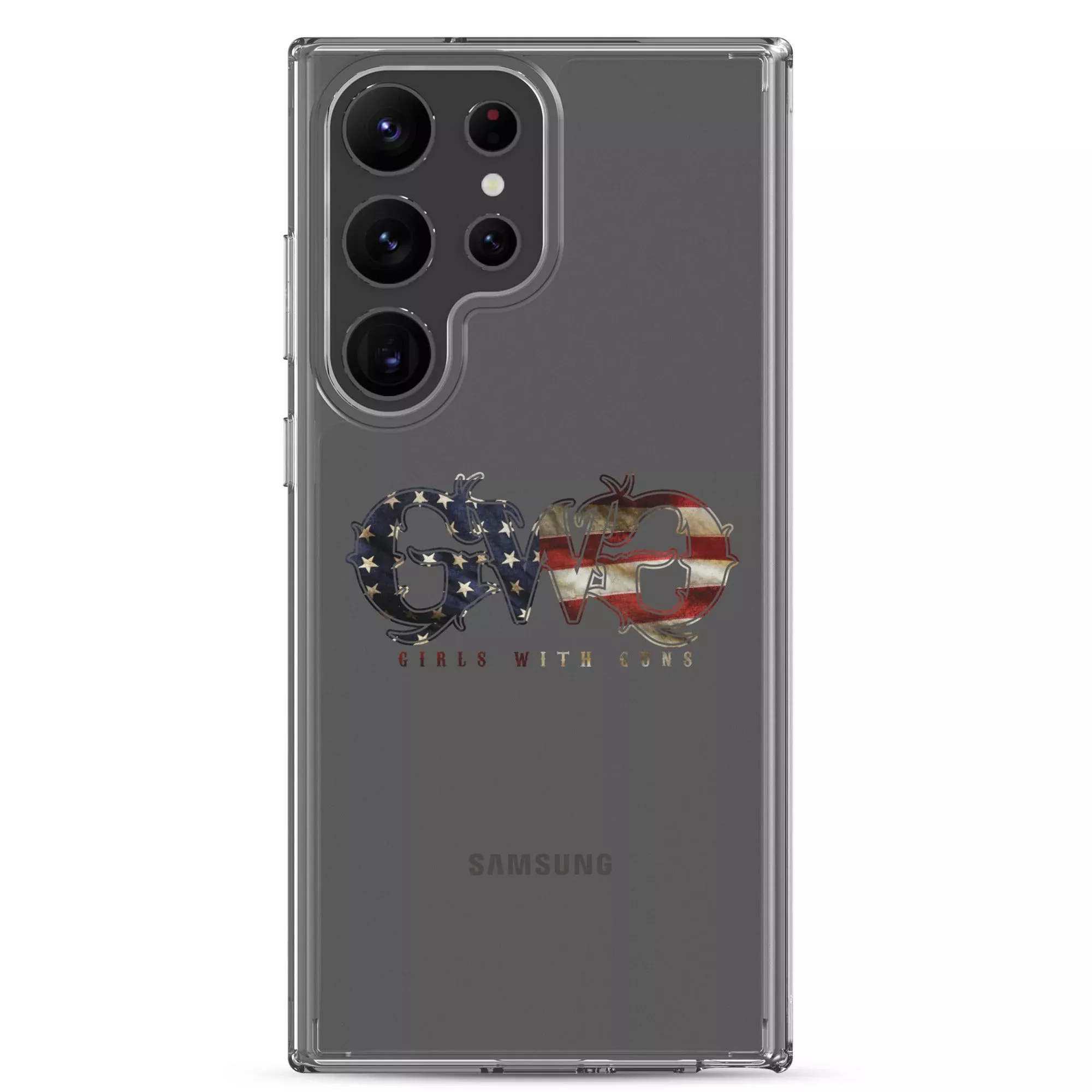 Liberty Logo Clear Samsung Phone Case