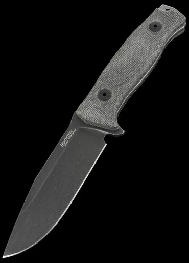 LionSteel M5 Sleipner Micarta Black Blade