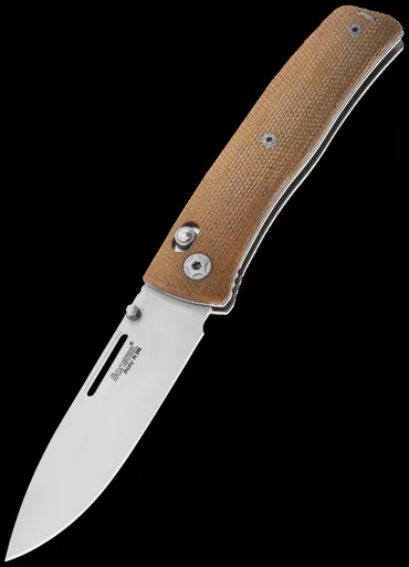 Lionsteel NiNi Natural Micarta Folding Knife