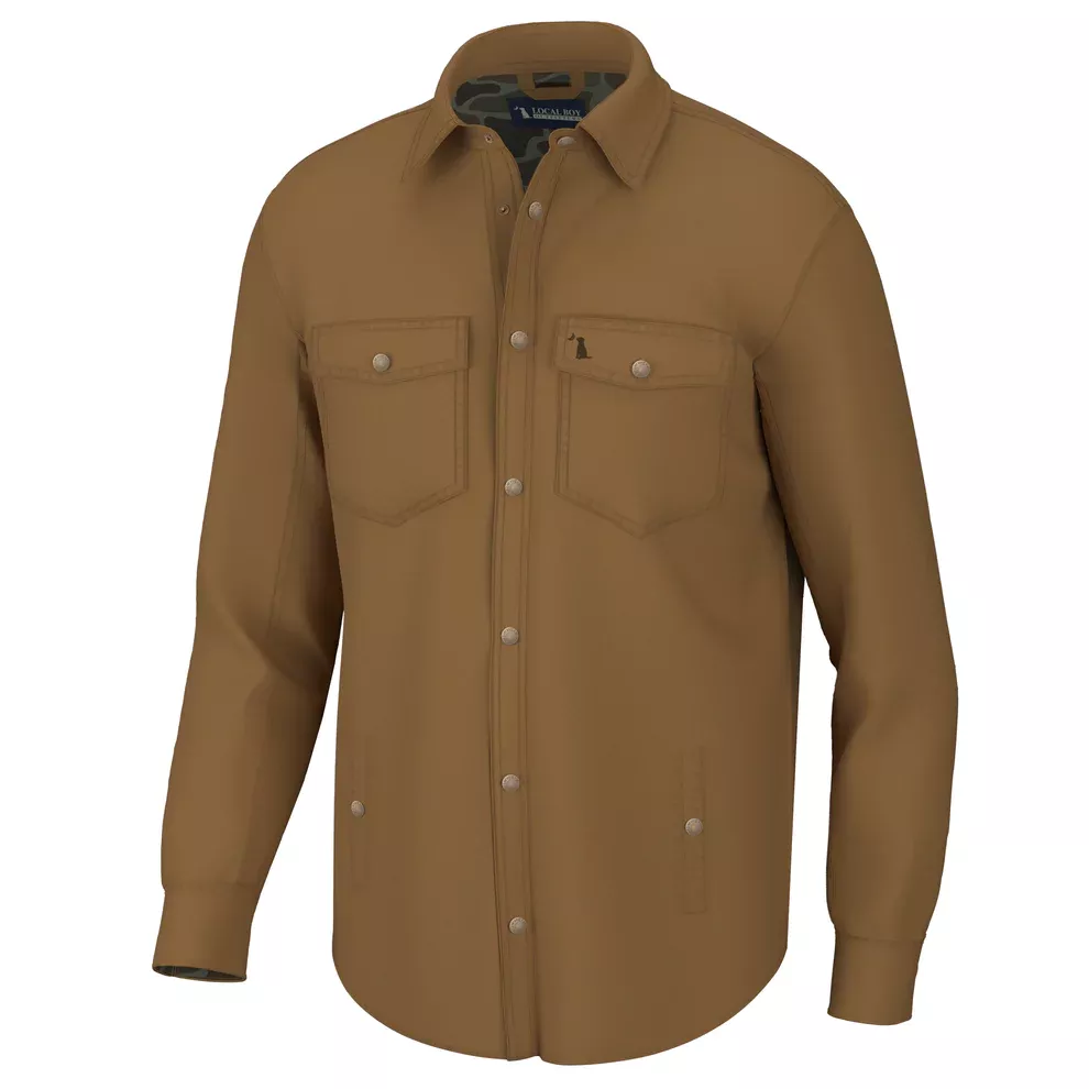 Local Boy Outfitters Sportman’s Shacket #L1300014