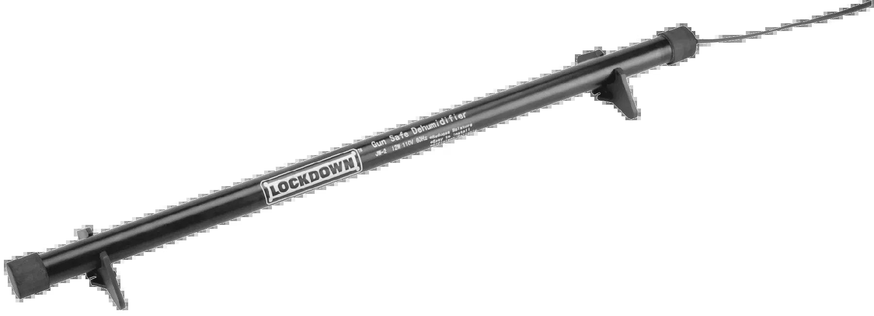 Lockdown Electric Dehumidifier Rod for Gun Safes, 18 in, 110V, Black, 100CF Coverage – 222010