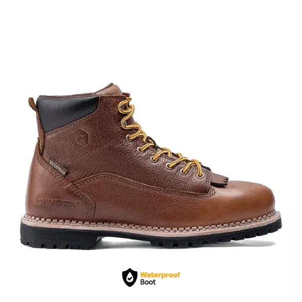 Logger 6″ Men’s Waterproof Work Boot – Brown