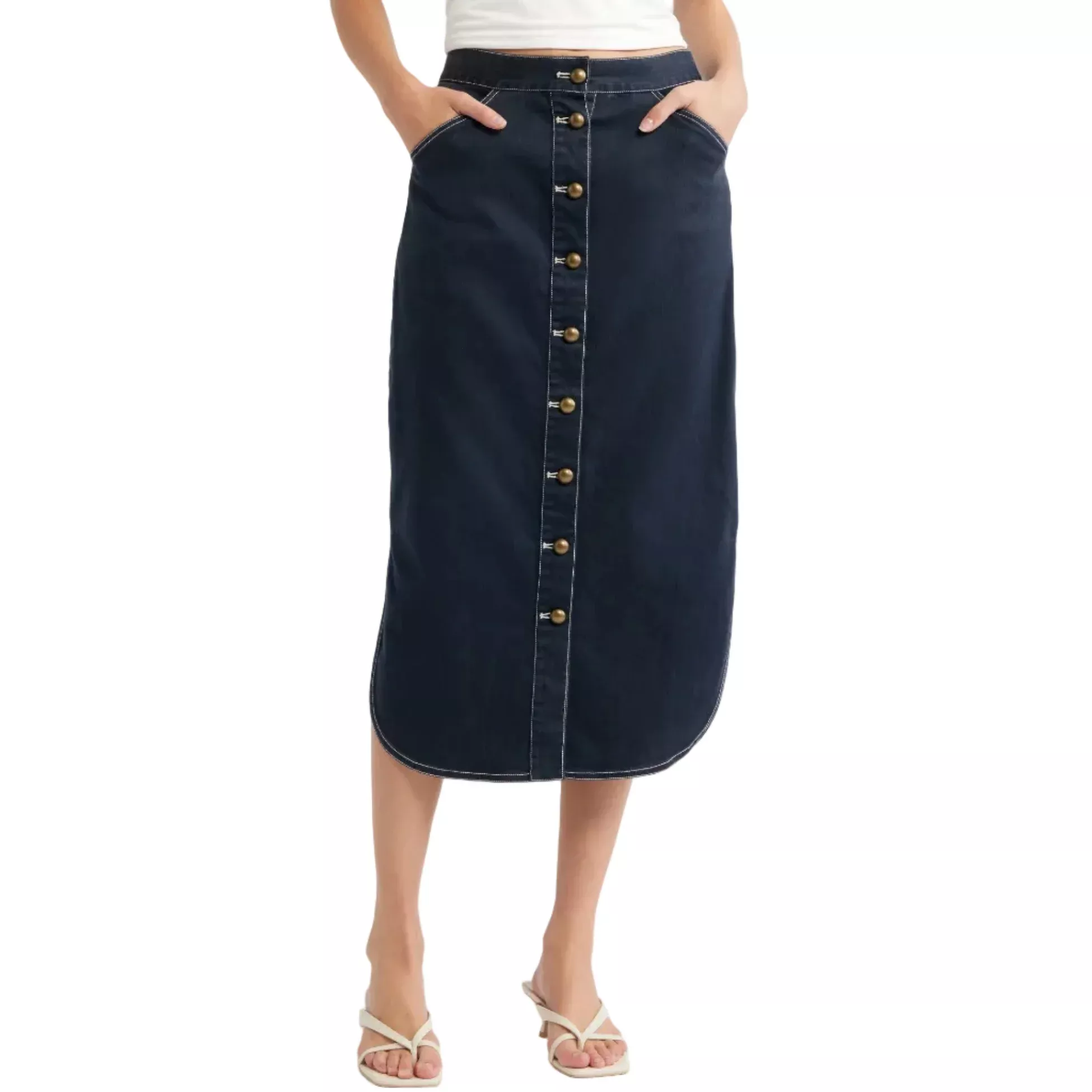 Love The Label Apolline Midi Skirt