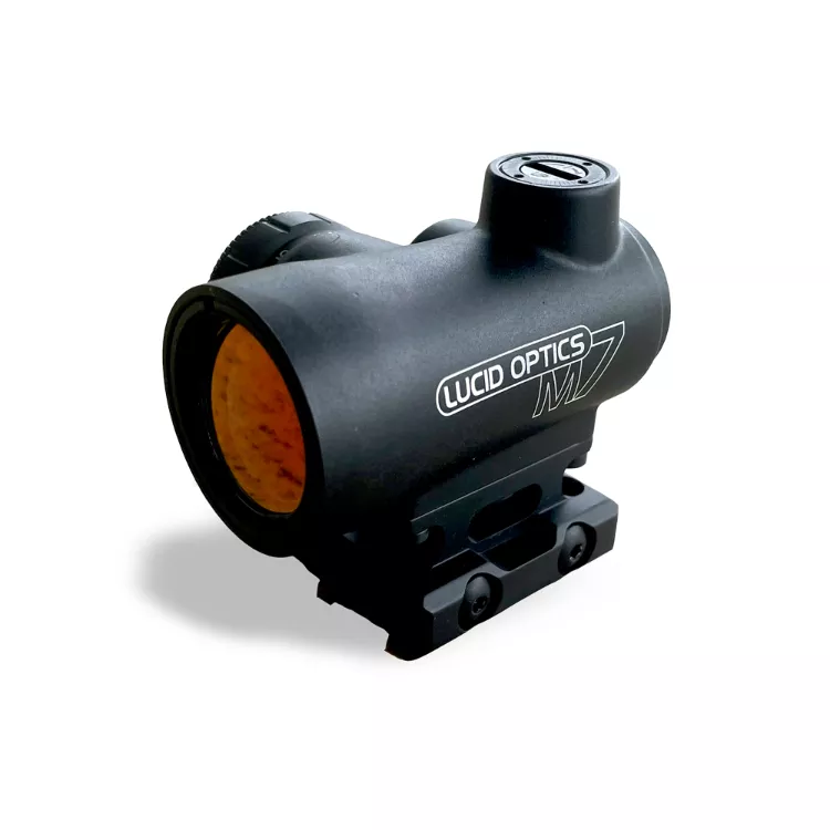 Lucid Optics M7 – Compact Red Dot Sight, Black