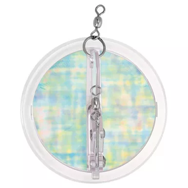 Luhr-Jensen 4-1/8 Dipsy Diver – Clear/Clear Bottom UV Moon Jelly