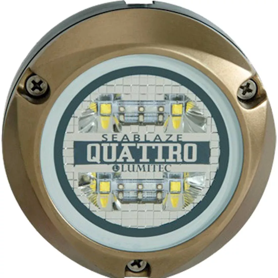 Lumitec SeaBlaze Quattro LED Underwater Light, White/Blue• 101511